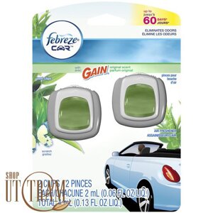 Tinh dầu thơm Febreze Car Vent Clips - Gain Original Scent