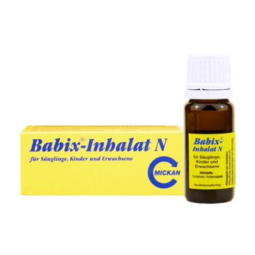 Tinh dầu trị cảm cúm, nghẹt mũi Babix Inhalat N, 10ml
