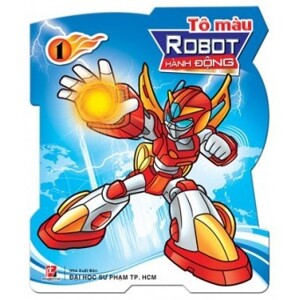 Tô màu Robot hành động 01