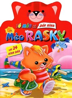 Tô Màu Và Dán Hình: Mèo Rasky