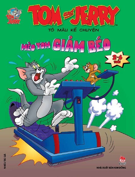 Tom Và Jerry Tô Màu Kể Chuyện - Mèo Tom Giảm Béo