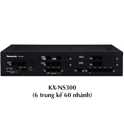 Tổng đài IP Panasonic KX-NS300 6 trung kế 60 nhánh