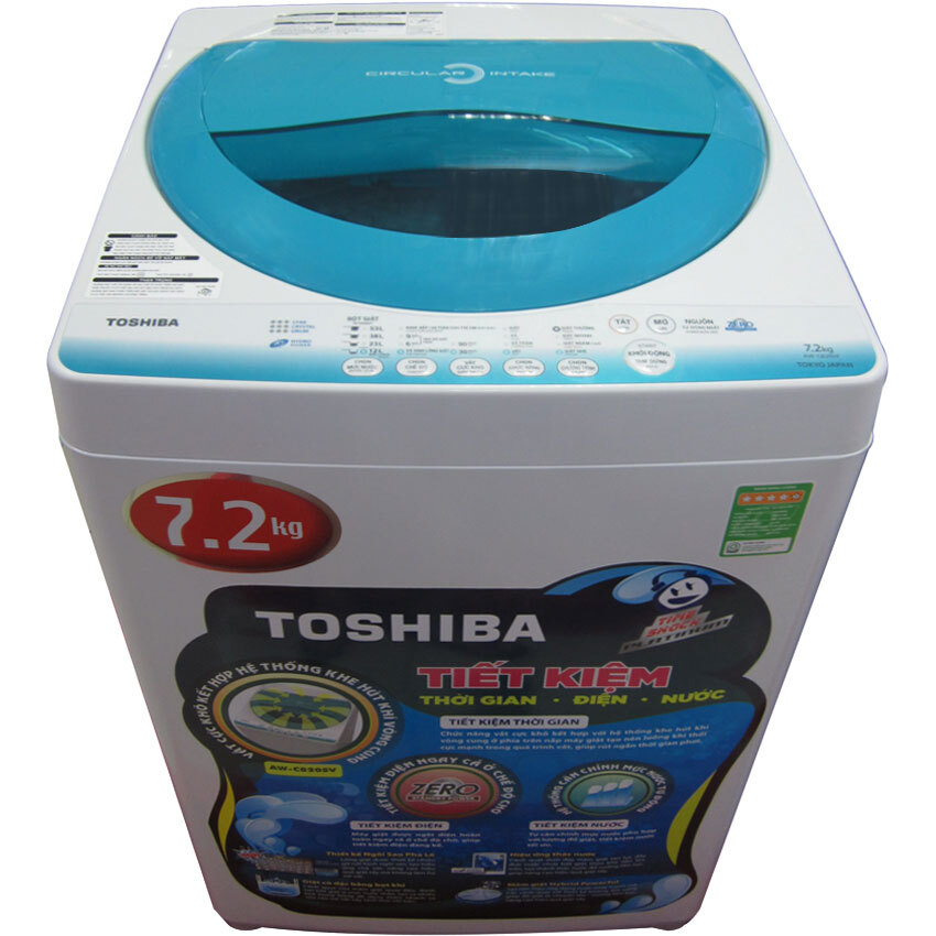 Máy giặt Toshiba lồng đứng 7.2 kg AW-C820SV