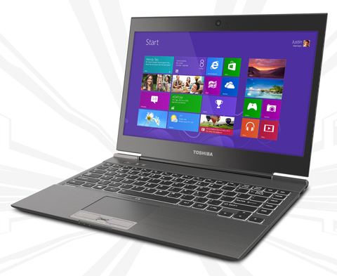 Laptop Toshiba Satellite Z930-2037 (PT234L-079059) - Intel Core i7-3687U 2.1GHz, 6GB RAM, 128GB SSD, Intel HD Graphics 4000, 13.3 inch