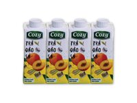 Trà đào sả Cozy - Lốc 4 hộp 225ml