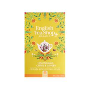Trà English Tea Shop Organic Lemongrass Ginger & Citrus Fruits 20 gói