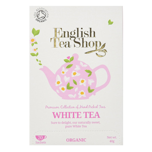 Trà English Tea Shop Organic White Tea 20 gói