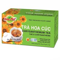 Trà hoa cúc Hùng Phát hộp 25 gói x 2g