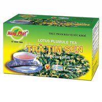 Trà tim sen hùng phát hộp 25 gói x 2g