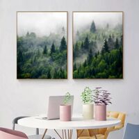 Tranh canvas: Rừng thông DC26