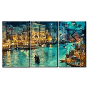 Tranh Đồng Hồ Vicdecor DHT0130 - Nghệ Thuật 5