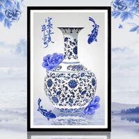 Tranh gắn đá AB A6172-2 - 112x75