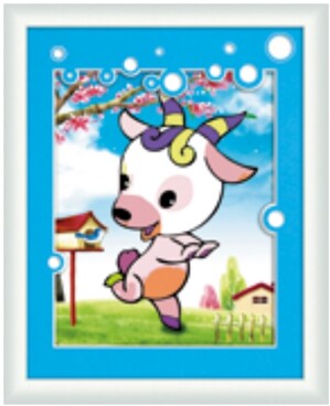 Tranh gắn đá hạt tròn mùi - DZ-2380