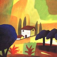 Tranh in canvas VTC nghệ thuật LunaCV-0127 - 50 x 50cm