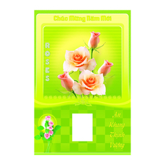 Tranh lịch ép gỗ không bloc Thế Giới Tranh Đẹp 1050