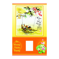 Tranh lịch ép gỗ không bloc Thế Giới Tranh Đẹp 1035