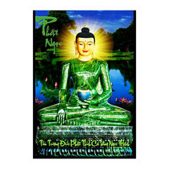 Tranh Phật ngọc thích ca mâu ni Phật Thế Giới Tranh Đẹp HP02