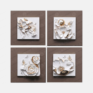 Tranh phù điêu B4073B