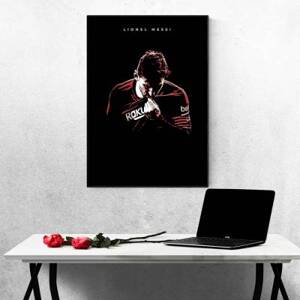 Tranh treo tường Cầu Thủ Bóng Đá Lionel Messi Mẫu 28