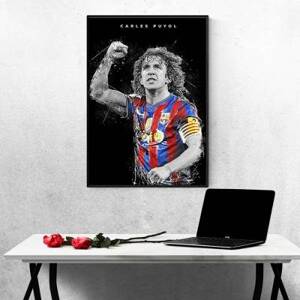 Tranh treo tường Cầu Thủ Bóng Đá Carles Puyol