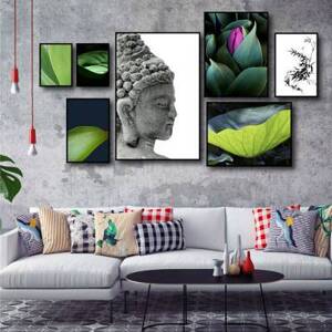 Tranh treo tường Liên Hoa Thoát Hồng Trần