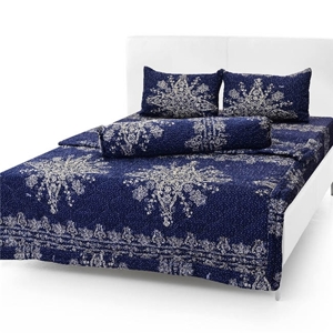 Trọn bộ drap kèm mền cotton Thắng Lợi - áo gối lót gòn 20