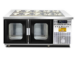 Tủ bàn salad cánh kính Viner V-BSLCK1.2