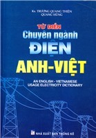 Nơi bán Từ điển chuyên ngành điện Anh - Việt giá rẻ nhất ...