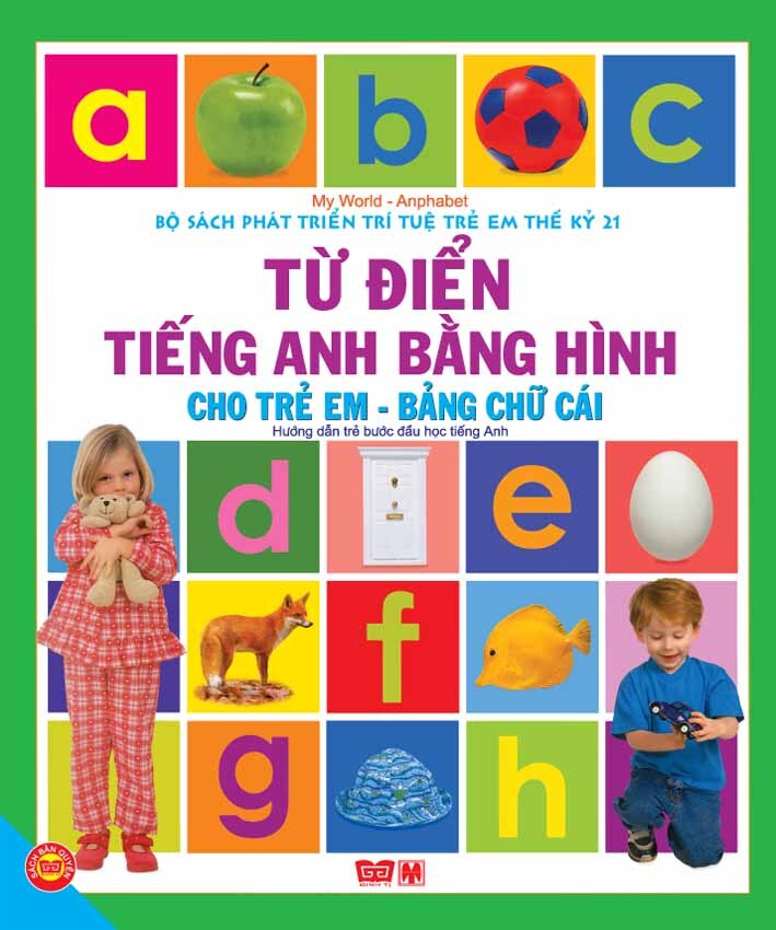 Từ điển tiếng Anh bằng hình cho trẻ em: Bảng chữ cái - Dolphin Media