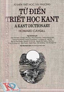 Từ Điển Triết Học Kant 