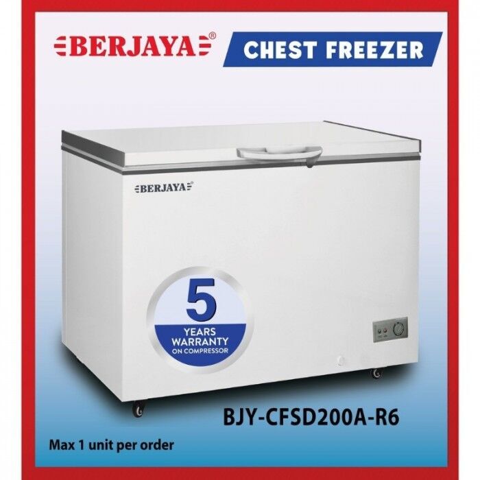Tủ đông Berjaya 1 ngăn 160 lít BJY-CFSD200A-R6