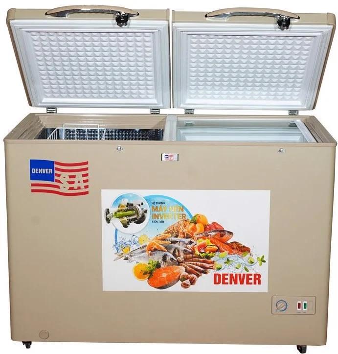 Tủ đông Denver Inverter 2 ngăn 400 lít AS 588HDI (Lòng Inox)