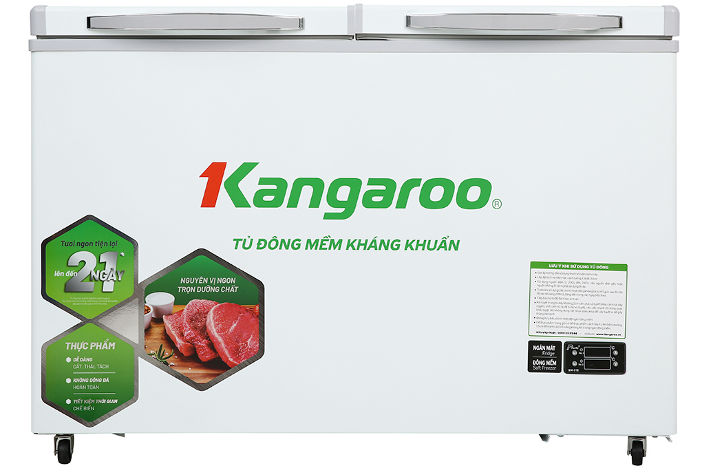 Tủ đông Kangaroo 2 ngăn 192 lít KG-268DM2