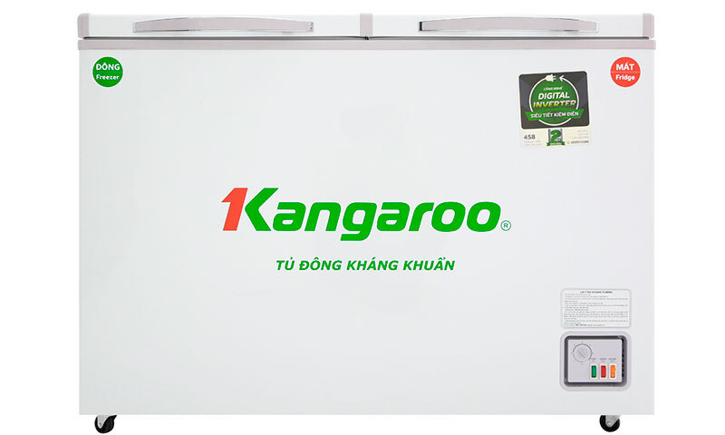 Tủ đông Kangaroo inverter 2 ngăn 388 lít KG388NC2