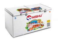 Tủ đông Nishu 2 ngăn 300 lít NTD-388CK-New