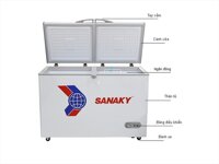 Tủ đông Sanaky 1 ngăn 370 lít SNK-370A