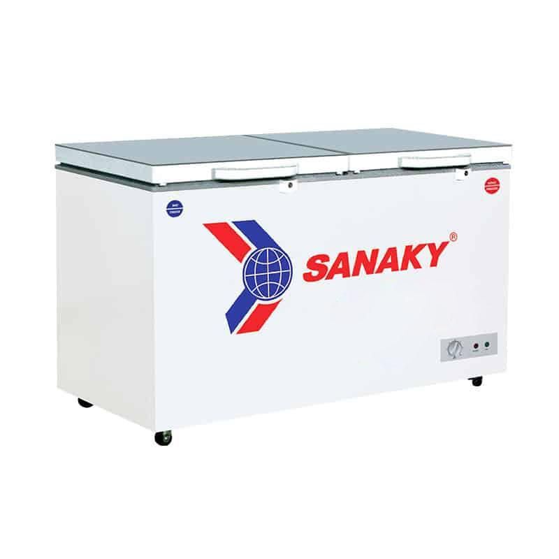 Tủ đông Sanaky inverter 2 ngăn 400 lít VH-4099W2K
