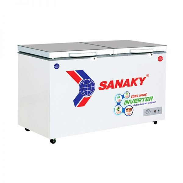 Tủ đông Sanaky inverter 2 ngăn 400 lít VH-4099W4K