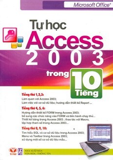 Tự Học Access 2003 Trong 10 Tiếng
