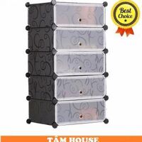 Tủ kệ nhựa lắp ghép đa năng Tâm House TN30