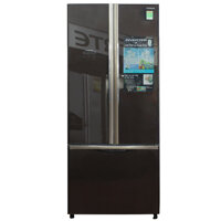 Tủ lạnh Hitachi R-WB545PGV2 (GBK / GBW / GS) - 455 lít, 3 cánh, Inverter mặt gương đen