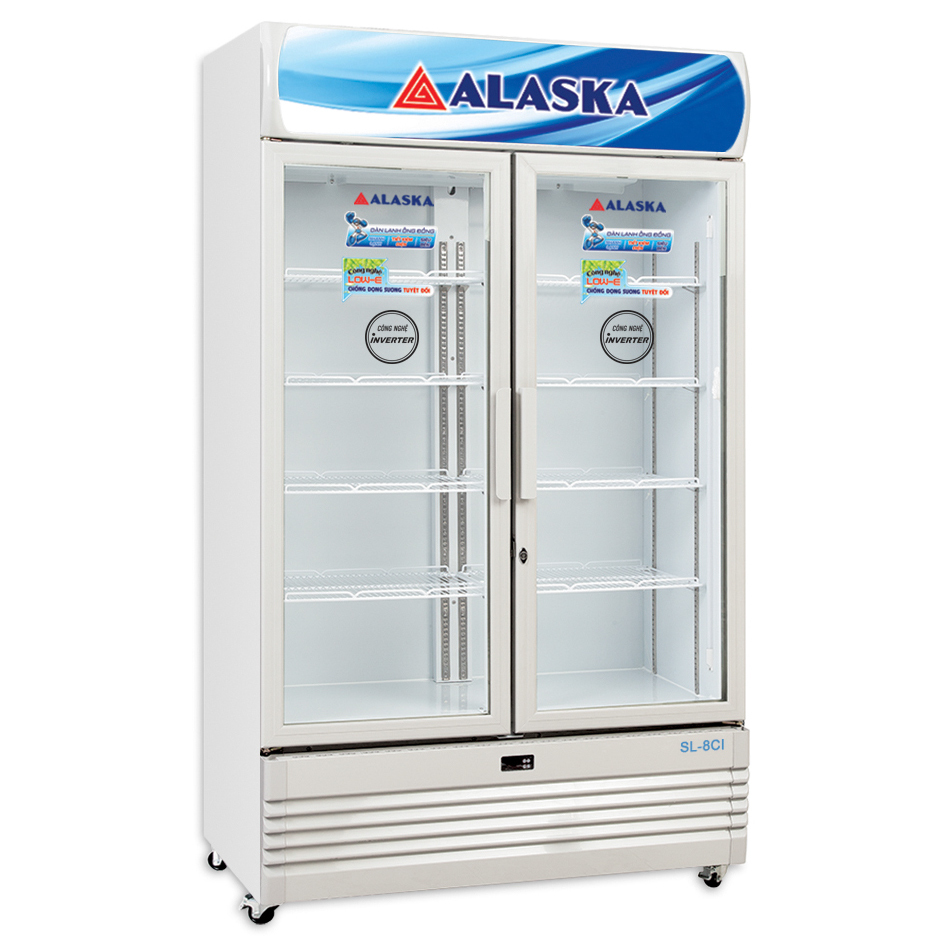 Tủ mát Alaska 2 cánh 800 lít SL-8CI