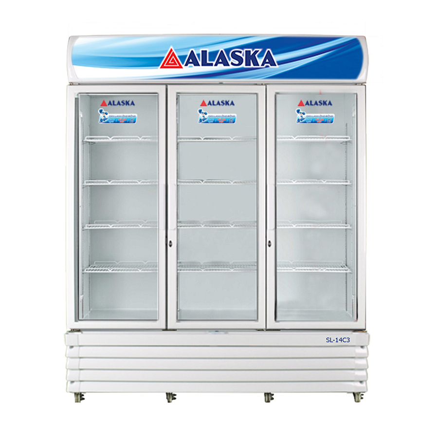 Tủ mát Alaska 3 cánh 1400 lít SL-14C3 nơi bán giá rẻ nhất tháng 04/2023