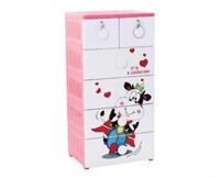 Tủ nhựa Đại Đồng Tiến Nice T1220 - Bò lái xe