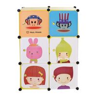 Tủ quần áo chia ô đa năng 6 ngăn YG-114