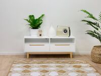 Tủ trang trí loại nhỏ Mari gỗ cao su