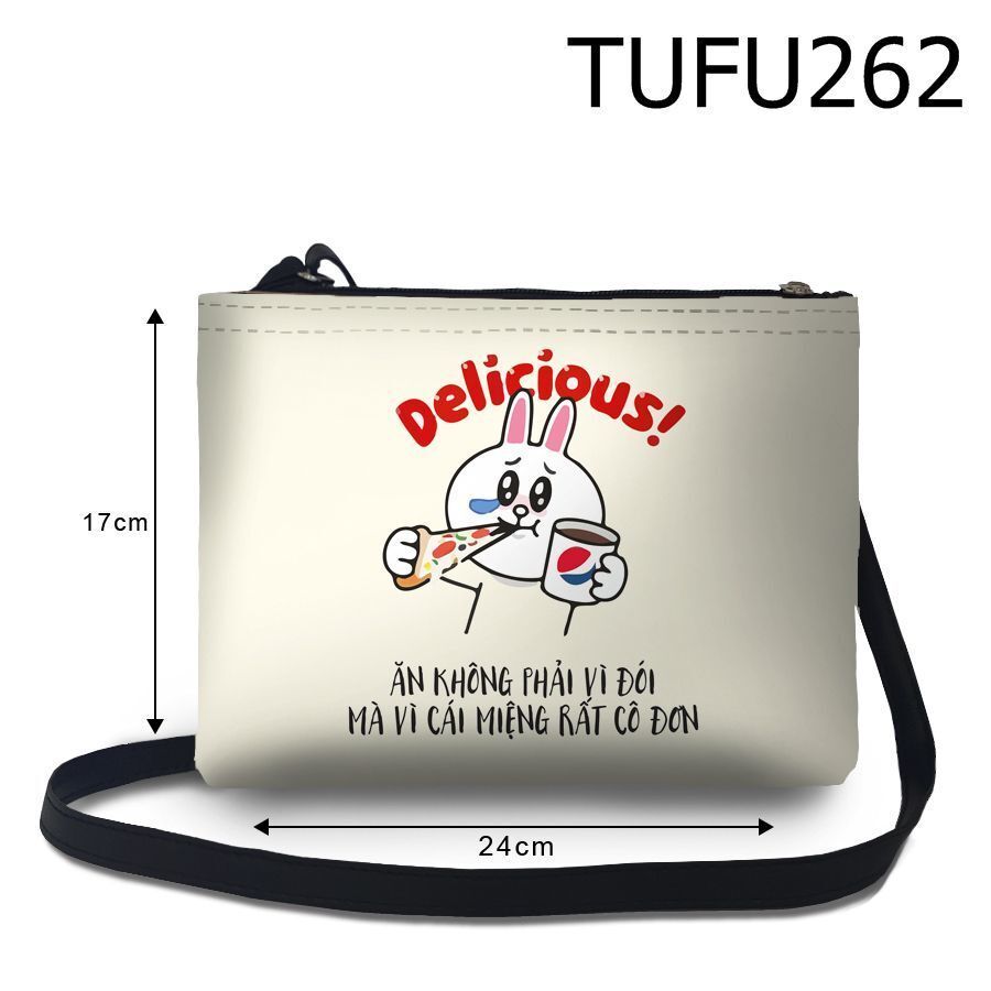 Túi đeo chéo Ăn không phải vì đói TUFU262