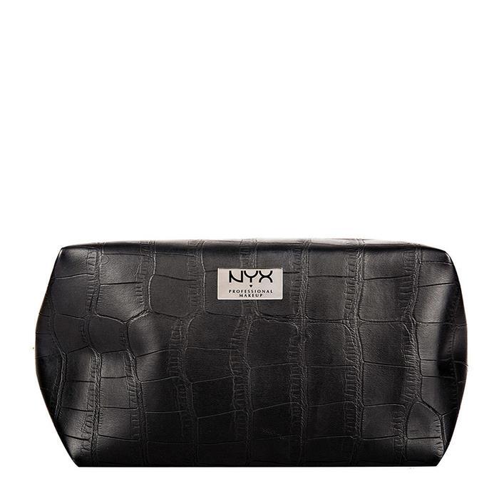Túi đựng mỹ phẩm NYX Professional Makeup Black Croc Cosmetic Bag