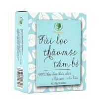 Túi lọc thảo mộc tắm bé WonMom 120g (10 túi lọc)