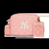 Túi MLB Diamond Monogram Camera Bag NY Yankees 3AHSM011N